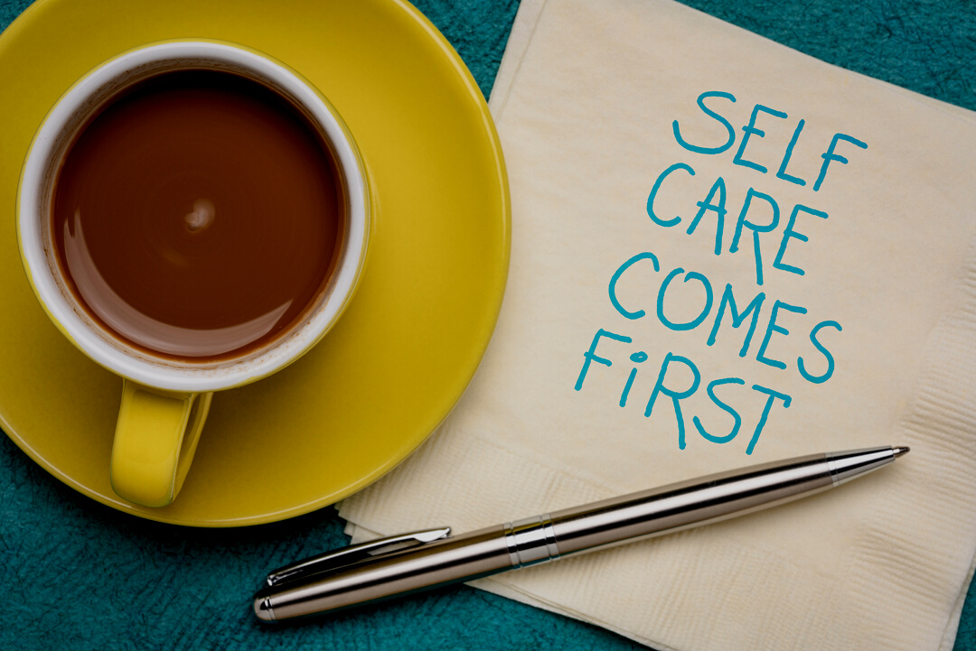 self care comes first inspirational reminder